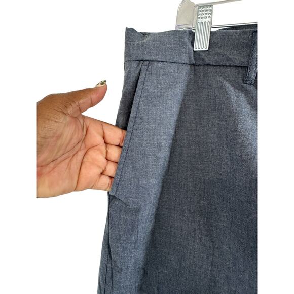 Nordstrom Men's Basic Blue Gray Tech Smart Slim Fit Dress Pants Size 40 x 32 - Picture 5 of 12